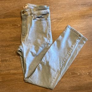 American Apparel Light Wash High Rise Skinny Jeans Size 29